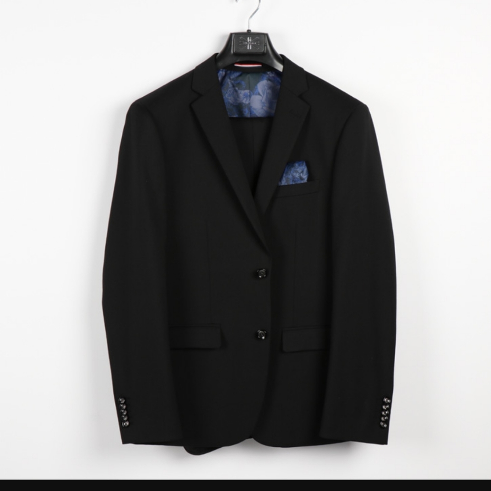 Soul of London Slim Fit Blazer Suit Jacket